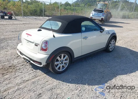 2013 Mini Roadster Cooper S from USA, damaged, VIN WMWSY3C54DT594314